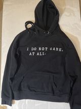 Forever 21 Hoodie Sweater I DO NOT CARE AT ALL pre-owned SMALL - €17,17 EUR