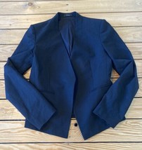 Theory Women’s Open front Wool blazer jacket size 8 Black J10 - £46.63 GBP