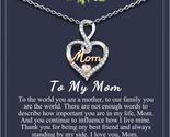 Mother&#39;s Day Gifts for Mom from Daughter Son, Infinity Love Heart Neckla... - $30.56