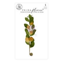 Prima Marketing Mulberry Paper Flowers-Sweet Yellow/Spring Abstract - £10.37 GBP