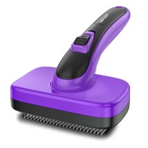 Dogs Cats Self Cleaning Slicker Brush for Shedding and Any - £15.16 GBP