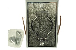 Central Vacuum Cleaner Chrome Face Plate Auto Inlet CV-015415020 - $749.90 MXN