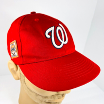 UMAC Washington Nationals Youth Ball Cap Hat Adjustable Baseball Cal Rip... - £19.60 GBP