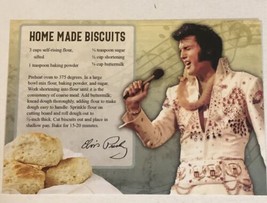 Elvis Presley Postcard Homemade Biscuits Recipe - $3.46