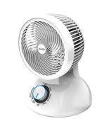 Brentwood 6 Inch Three Speed Oscllating Circulator Desktop Fan with Time... - $108.82 CAD