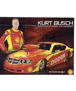 Kurt Busch Signed Autographed Racing Photo Promotional Advertising Card ... - €21,59 EUR