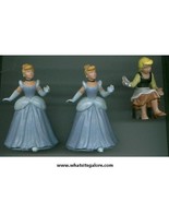 BULLY / BULLYLAND Walt Disney PVC Cake Toppers MINNIE / Cinderella / GOOFY - £15.93 GBP