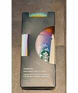 Starbucks 2022 Summer Reusable Cold Cups - 24oz Retro Vintage Style - $530.63 MXN