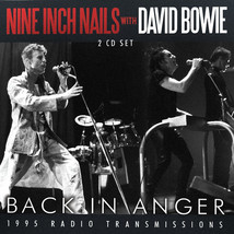 David Bowie/Nine Inch Nails Live Back in Anger CD 10/11/95 St. Louis Soundboard - £19.98 GBP