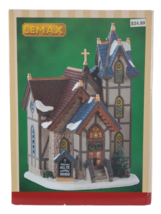 Lemax Caddington Village All Ye Faithful Church 85347 Christmas NEW Damaged Box - £60.91 GBP