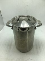 All-Clad Stainless Steel Asparagus Vegetable Pot with Steamer Basket &amp; Lid - $819.14 MXN