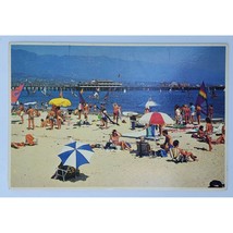 Postcard Santa Barbara West Beach Scene 1987 Coastal City Santa Barbara ... - $6.71