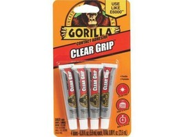 Gorilla Industrial Strength Permanent Bond Adhesive Glue 4 Pack Factory Order - £9.98 GBP