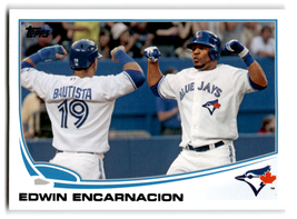 2013 Topps #310 Edwin Encarnacion NM-MT Blue Jays ID:70889 - £1.33 GBP