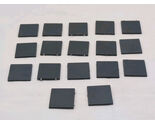 Lot Of (17) 20MM Grey Miniature Square Bases - $15.83