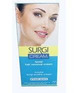 Surgi Cream Facial Hair Removal Cream 1 oz  Soothe Cream 0.5 oz Fresh Scent - £20.23 GBP
