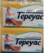 4X TEPEYAC LAUNDRY SOAP BARS ( JABON LAVANDERIA EN BARRA ) 4 DE 400g - F... - $454.39 MXN