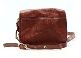 Michael Kors Michael-kors-brown-pebble-leather-cooper-medium-messenger-bag-purse - £98.92 GBP