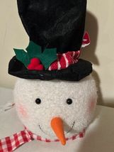 15-inch Snowman Christmas Tree topper - SALE image 2