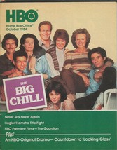 ORIGINAL Vintage Oct 1984 HBO Guide Magazine Big Chill Raiders of the Lost Ark - £39.68 GBP