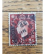 Great Britain Stamp King George VI 1 1/2d Used 347 1939 - $1.36 CAD