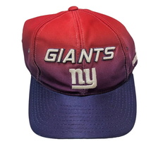 New York Giants Puma Adjustable Strapback Hat Cap NFL Football Vintage 90s - £15.56 GBP