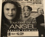 Touched By An Angel Tv Guide Print Ad Ray Walston Richard Chamberlain TPA7 - £4.74 GBP