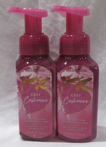 Bath &amp; Body Works Gentle &amp; Clean Foaming Hand Soap Set Lot of 2 COZY CASHMERE - £18.69 GBP