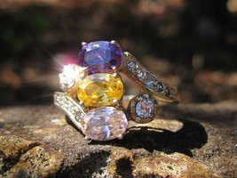 Haunted Solomon&#39;s Angelic Jupiter ring of mystical powers Moonstar7spirits - £95.46 GBP