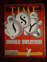 Time Magazine April 8 1974 World Inflation Stevie Wonder - £9.44 GBP