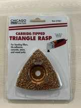 Chicago Triangle Carbide Tipped Rasp New - $0.98