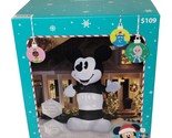 Disney 100 Mickey Mouse 10 ft Giant Airblown Inflatable Metallic Fabric ... - $135.18