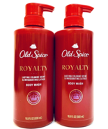 (2 Ct) Old Spice Royalty Cologne Scent &amp; Invigorating Lather Body Wash 1... - £23.22 GBP