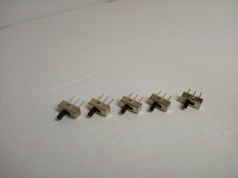 5X Pack On Off Mini Slide Switch SS12D00 SS12D00G4 3 Pin 1P2T Toggle But... - £8.64 GBP