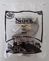 McDonalds 2010 Shrek Forever After No 1 Donkey Burro Dreamworks Happy Meal Toy - £5.45 GBP