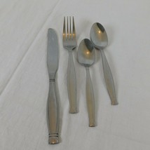 Lot of 4 Oneida Ambiance 18/10 Stainless Knife Fork Place Soup Spoon Tea... - $15.48