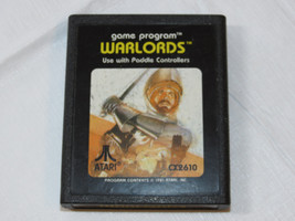 Game Program Warlords Atari CX2610 1981 vintage video game cartridge*^ - $12.86