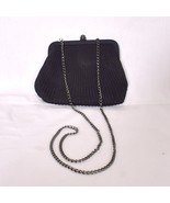 Women&#39;s Vintage Black Pleated Elegant Evening Bag Pocket Book - €15,94 EUR