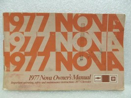 1977 NOVA Owners Manual 16065 - $16.82