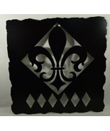 Fleur de Lis 18 inch Laser Cut Metal Decorative Hanging Wall Art Lodge C... - $36.94