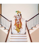 Lord Krishna Flute &#39; Wall Sticker PVC Vinyl,105cm X 55cm  Self Adhesive ... - $16.12