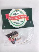 Vintage Enesco Teenie Tinies Christmas Train Mini Hanging Ornament 1998 NIP - £7.79 GBP