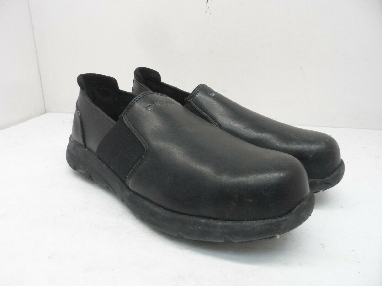 Primary image for DAKOTA Women's Oxford Slip-On Steel Toe Safety Work Shoes 3107 Black Size 8.5M