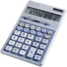 Metal Top 12-Digit Calculator, Sharp El339Hb Semi-Desk Executive. - $33.93