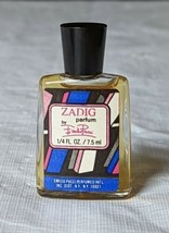 Vintage ZADIG Parfum Emilio Pucci Perfume 1/4 oz 7.5 ml Bottle No Box - £13.31 GBP