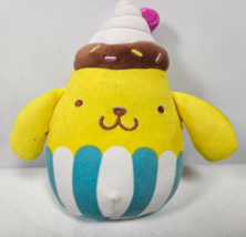 Claire&#39;s Sanrio Hello Kitty Squishmallow 6” POMPOMPURIN Mini Small Plush Doll - £10.13 GBP