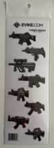 Shot Show 2024 Evike Combat 8 Gun Decals NEW - £10.22 GBP