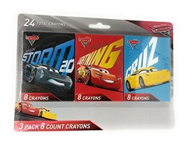 Disney Cars 3 - 3 Pack - 8 Count Crayons - $0.42