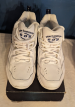 NIB New Balance Athletic Cross Training Sneaker 608 Men Size 9D White w/ Navy - $58.04