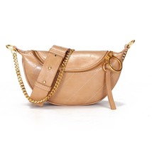 Epmker Waist Bag for Woman 2022 Leather  Designer Belt Bag Lady Chest Bag Purse  - £80.32 GBP